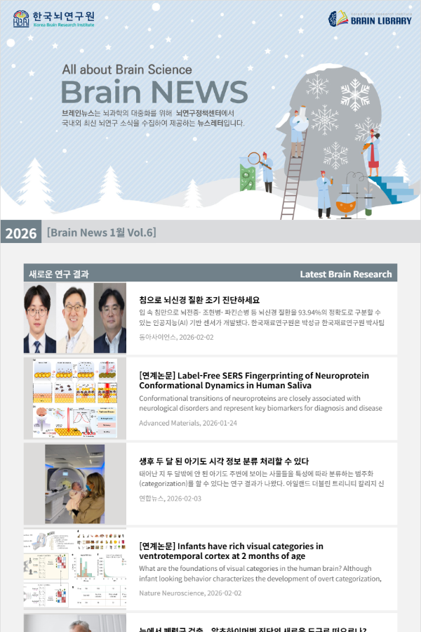 [Brain News 1월 Vol.6] 침으로 뇌신경 질환 조기 진단하세요