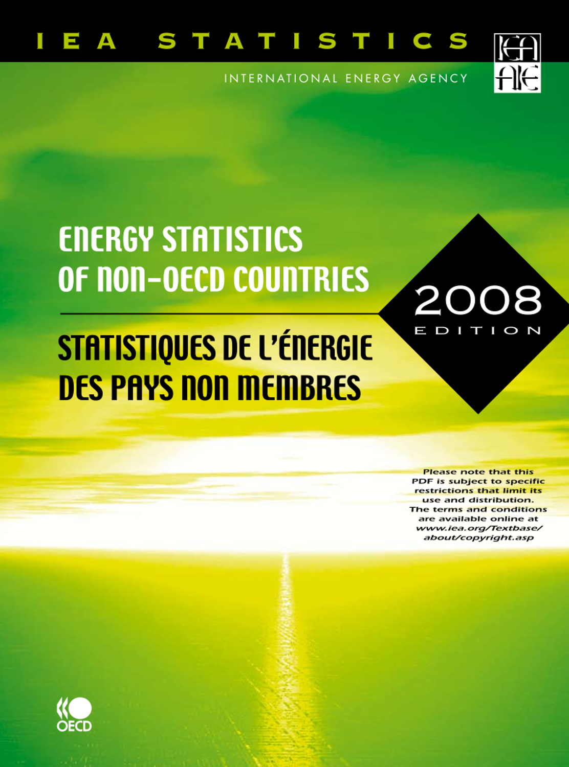 Energy statistics of non-OECD countries 2008