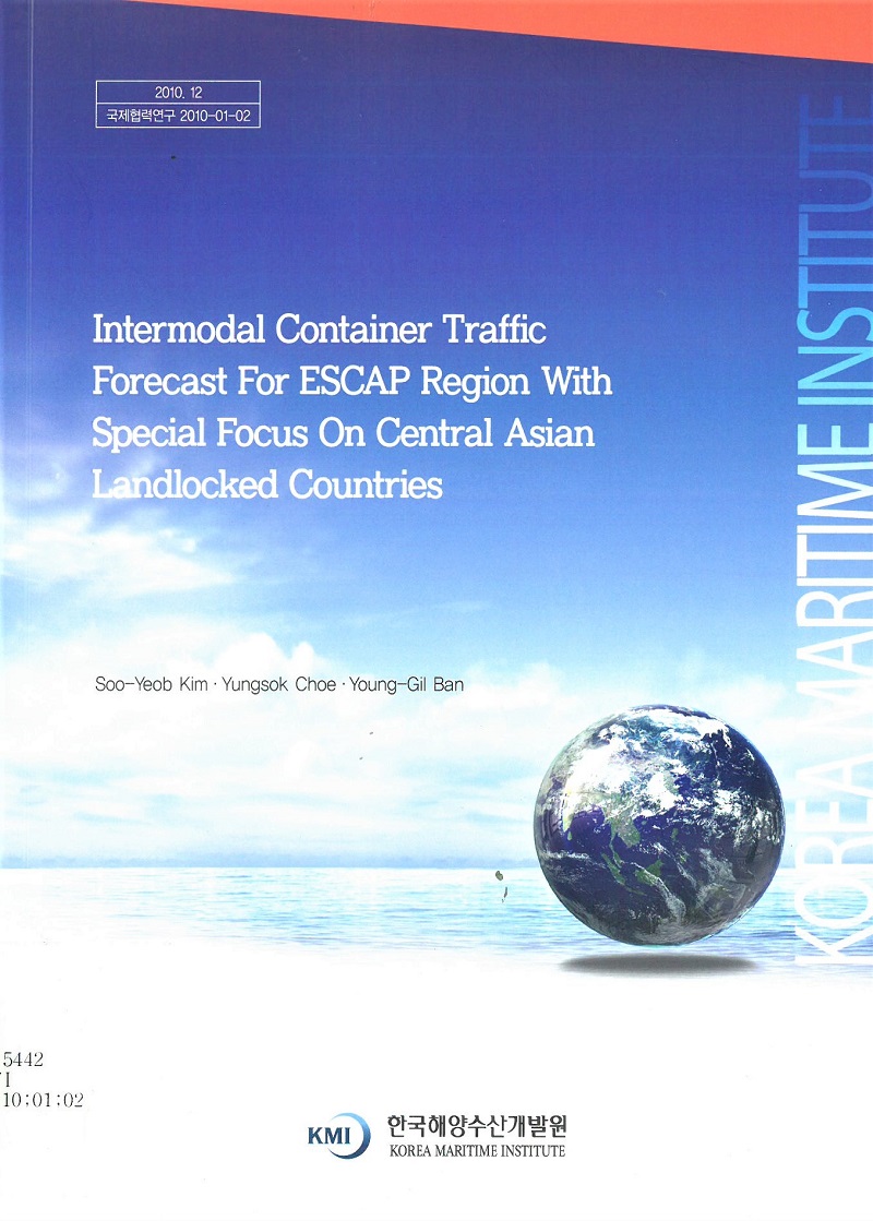 Intermodal container traffic forecast for ESCAP region with special ...