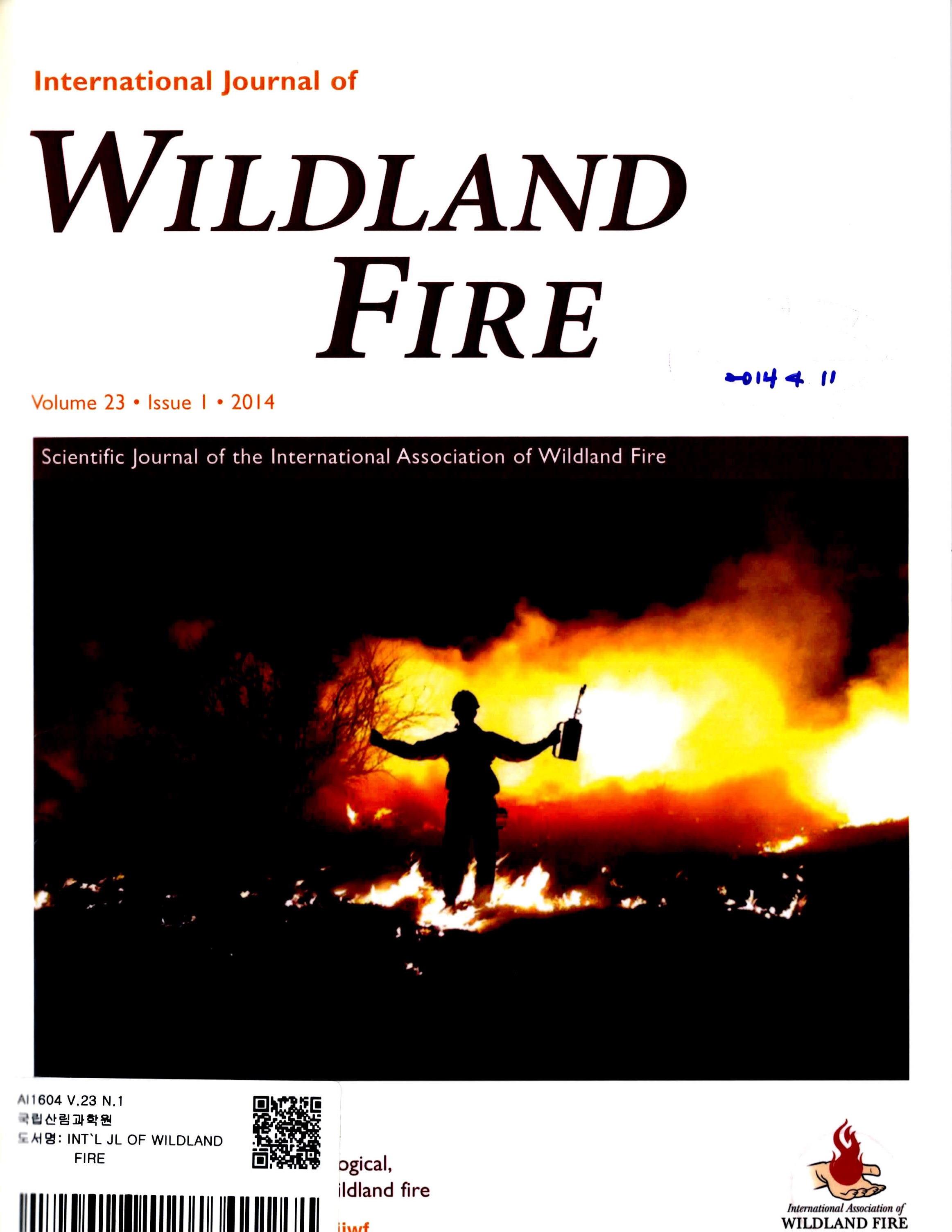 International journal of wildland fire
